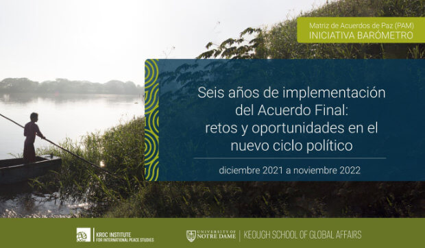 Seis años de implementación del Acuerdo Final