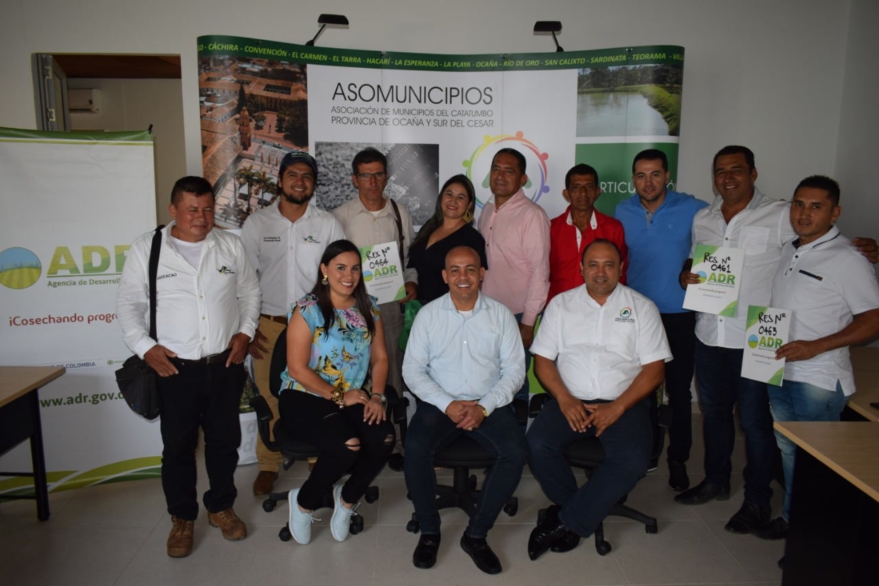 Primera fase del fortalecimiento al sector productivo por parte de la ADR y alcaldías municipales