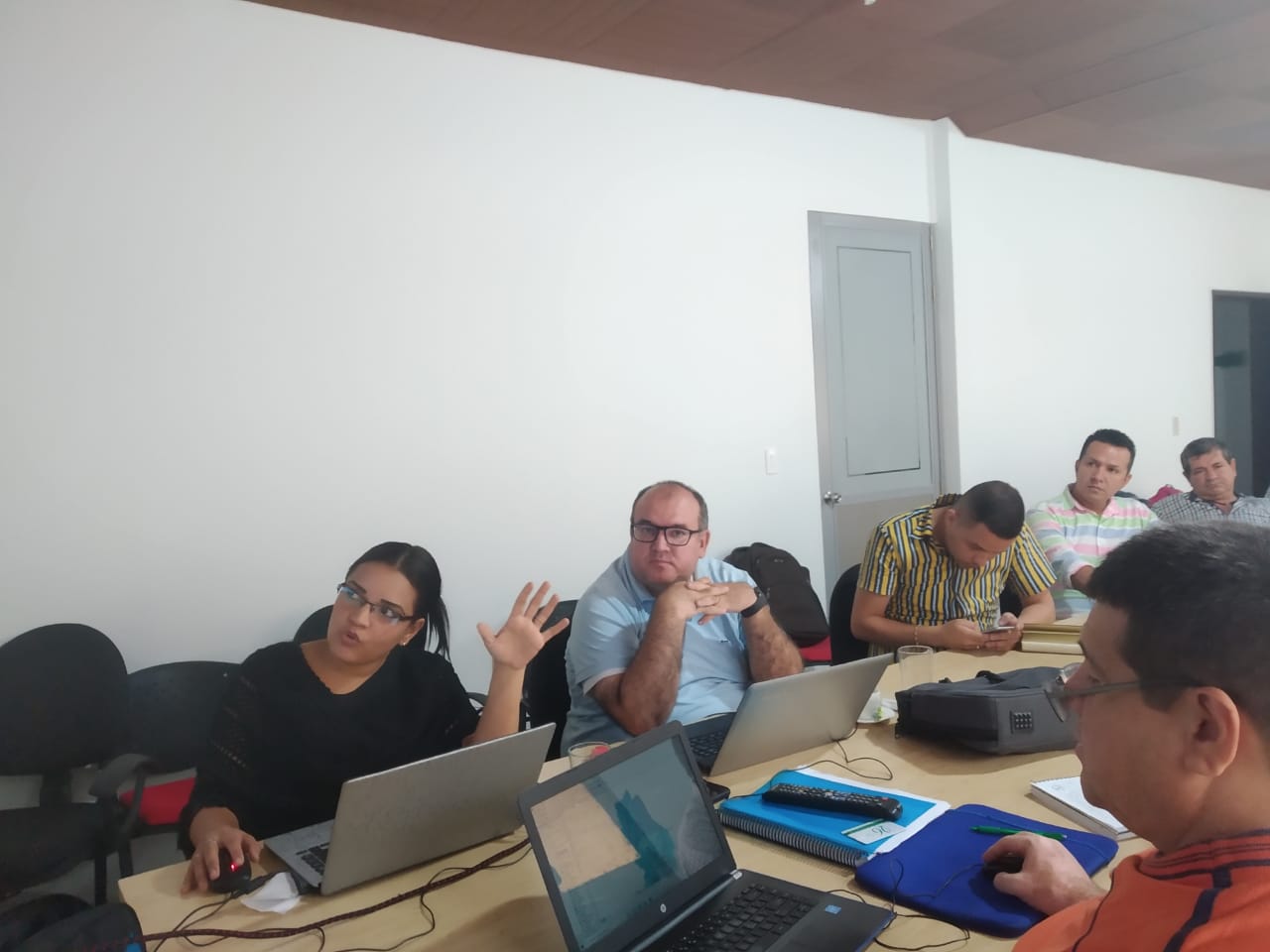 Nuevos Secretarios de Planeación en capacitación para conocer herramientas de información geográfica para planificar el territorio