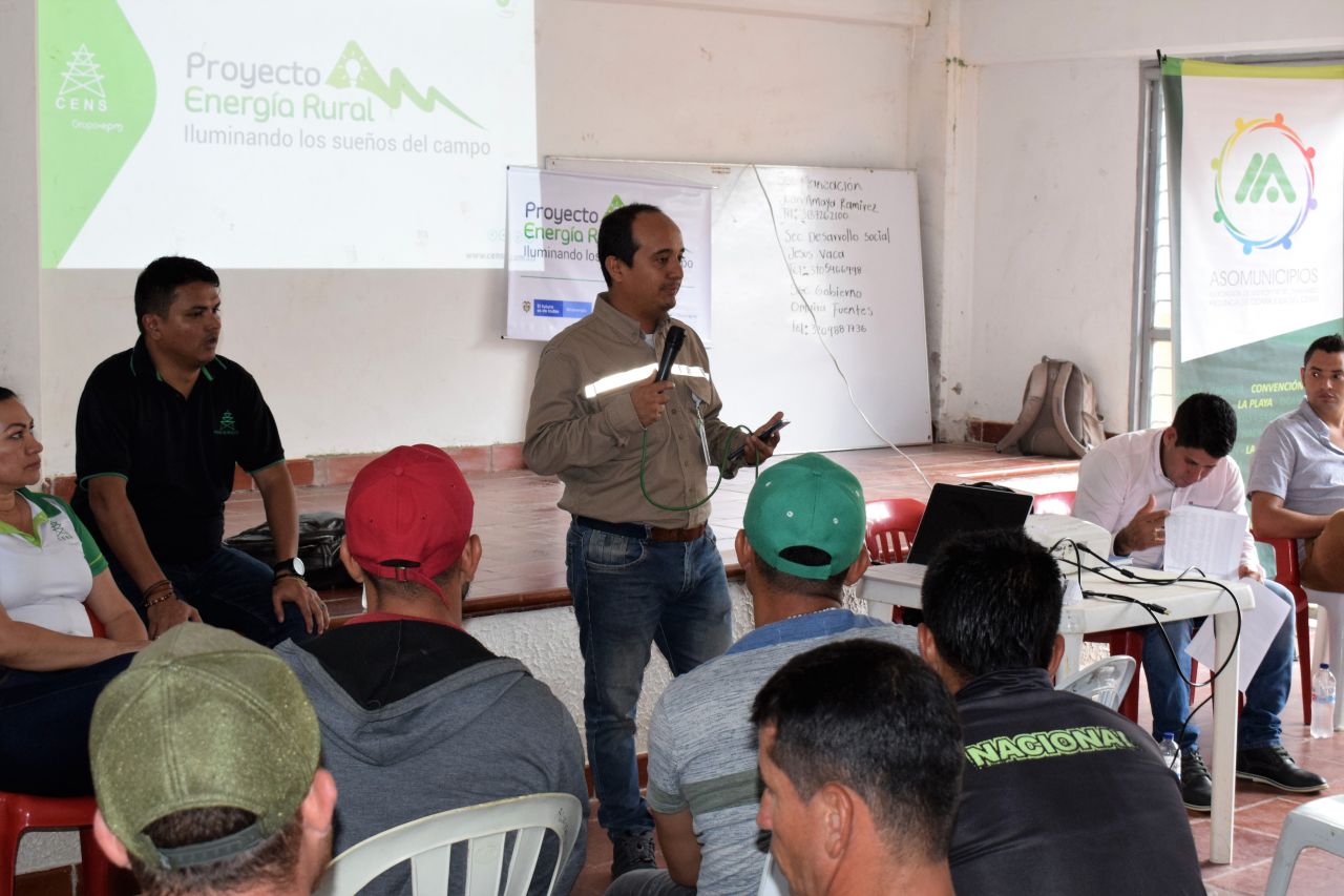 IV etapa de electrificación rural en el municipio de El Tarra