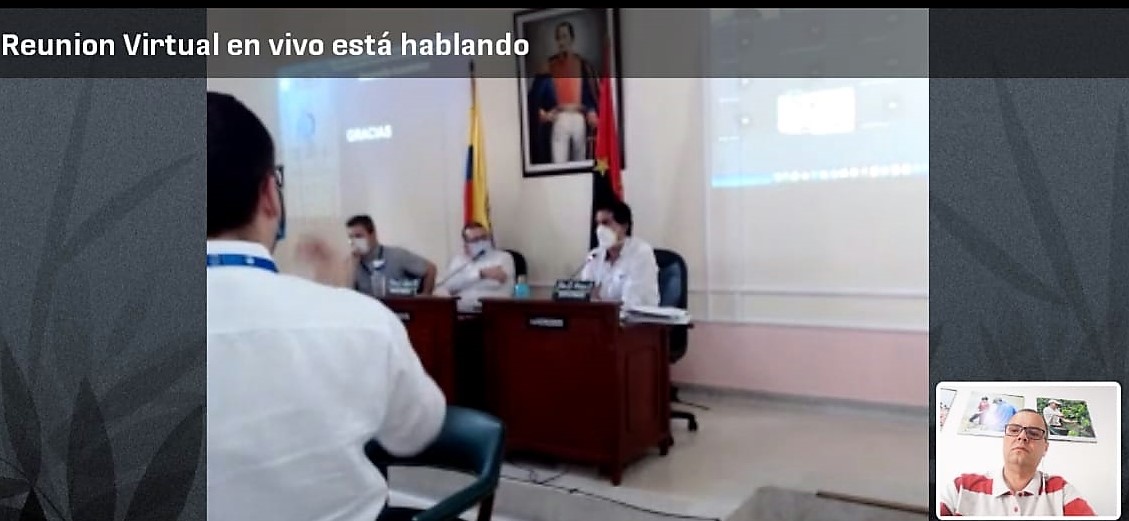 Asomunicipios en sesión virtual con la Asamblea Departamental
