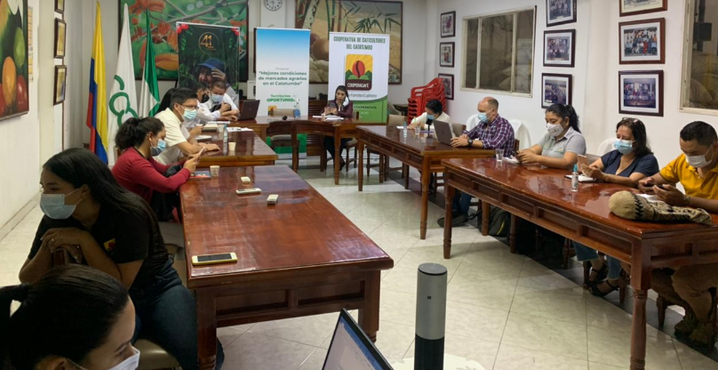 ASOMUNICIPIOS hace presencia en la mesa técnica institucional de COOPERACAFÉ