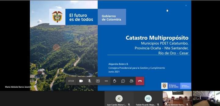 Socialización de la propuesta técnica de Catastro Multipropósito