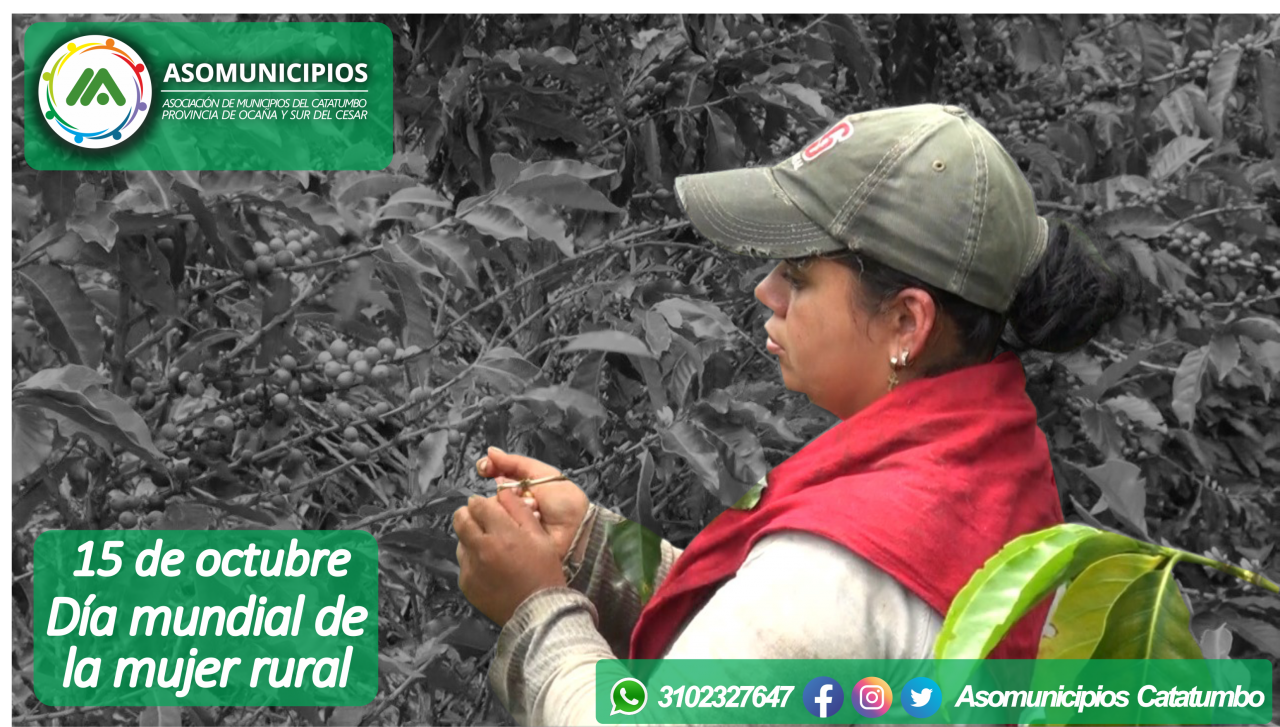 15 de octubre 🗓 día internacional de la mujer rural 🌿