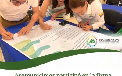 Asomunicipios participó en la firma del «Pacto por las Juventudes de Norte de Santander»