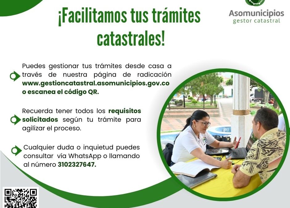 ¡Simplifica tus trámites catastrales con nosotros!