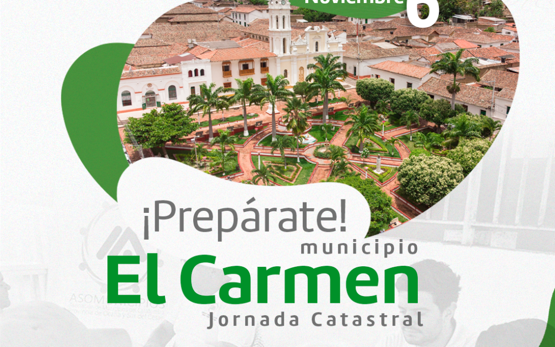 📢 ¡Atención, habitantes de El Carmen! 📍
