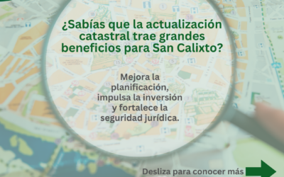 📍 ¡San Calixto avanza con la actualización catastral! 📍