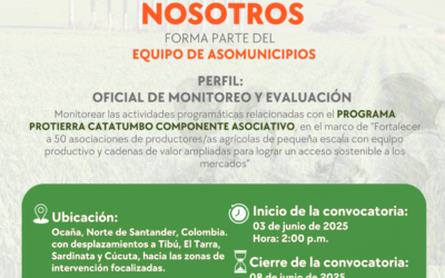  ¿Quieres aportar al desarrollo del Catatumbo?